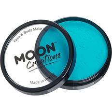 Turkos Maskerad Smink Smiffys Moon Creations Pro Face Paint Cake Pot Turquoise