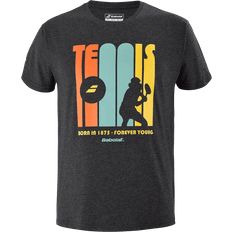 Babolat Exercise Message T-shirt - Heather Black