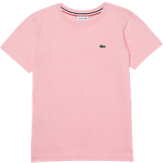 Lacoste Kid's Crew Neck Cotton Jersey T-shirt - Pink (TJ1442.7SY)