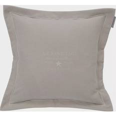 Lexington Hotel Velvet Embroidery Cushion Cover Beige (50x50cm)