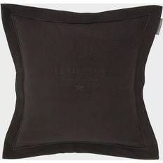 Lexington Hotel Velvet Embroidery Cushion Cover Grey (50x50cm)