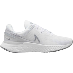 Nike React Miler 3 W - White/Pure Platinum/Pure Platinum