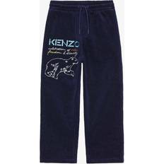 Velour Trousers Children's Clothing Kenzo Nova Boy Velvet Trouser - Anthracite