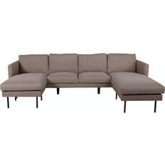 Schwarz - U-Sofas Venture Design Zoom Sofa 262cm 4-Sitzer