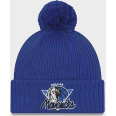 NBA Berretti New Era Dallas Mavericks 2021 NBA Tip-Off Team Color Pom Cuffed Knit Beanie Sr