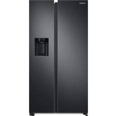 C - Dobbelt - Fritstående køle/fryseskab Køle/Fryseskabe Samsung Series 8 SpaceMax RS68A884CB1 Sort