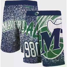 Supporterprodukter Mitchell & Ness Dallas Mavericks Hardwood Classics Jumbotron Sublimated Shorts Sr