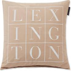 Lexington Logo Kuddöverdrag Beige (50x50cm)
