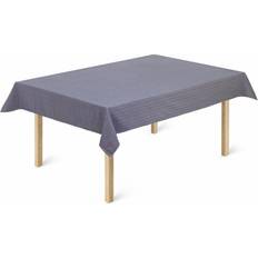 GOTS (Global Organic Textile Standard) Tablecloths Lyngby Porcelain Herringbone Tablecloth Blue