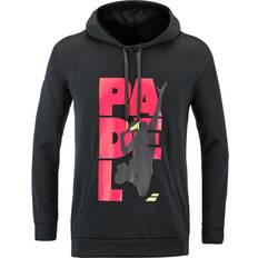 Tennis Jumpers Babolat Padel Sweat Hoodie M - Black