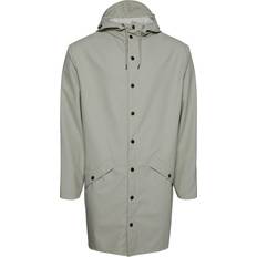 Rains Long Jacket Unisex - Cement