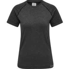 Hummel CI Seamless T-shirt W - Black Melange