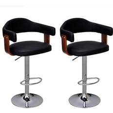 vidaXL 241690 Tabouret de bar 111cm 2pcs