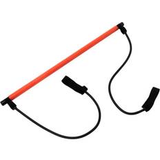 Fitness Bar with Resistance Bands and Exercise Guide Resibar