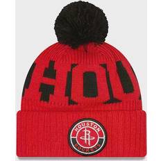 NBA Beanies New Era Houston Rockets Proof Cuffed Knit Beanie with Pom Sr