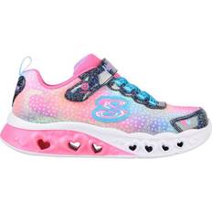 Lumières LED Chaussures Enfant Skechers Girl's Flutter Heart Lights Simply Love - Navy/Pink/Multi