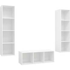 vidaXL 37x37x142.5cm 3-pack Wall Cabinet 37x142.5cm 3pcs