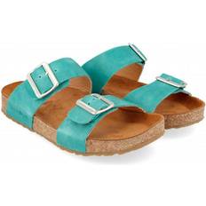 Femme - Turquoise Chaussons Haflinger Andrea - Country Aqua