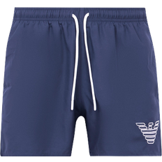 Emporio Armani Badkleding Emporio Armani Swim Shorts with Eagle Embroidery M - Navy Blue