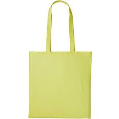 Nutshell Plain Strong Shoulder Shopper Bag - Pastel Lemon