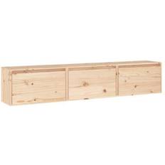 Pines TV Benches vidaXL Classic TV Bench 60x35cm 3pcs