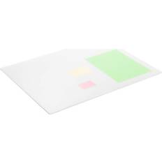 Durable Desk Mat 650x500mm with Contoured Edges PP