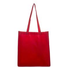 United Bag Gusseted Tote Bag - Red