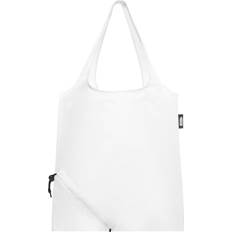 Plastic Totes & Shopping Bags Bullet Sabia Recycled Packaway Tote Bag - White