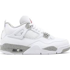 Nike Air Jordan 4 Retro White Oreo M - White/Tech Grey/Black/Fire Red