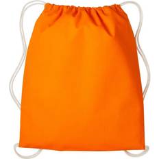 Orange Gymsacks Nutshell Drawstring Gymsac - Orange/Natural