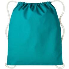 Nutshell Drawstring Gymsac - Jade/Natural