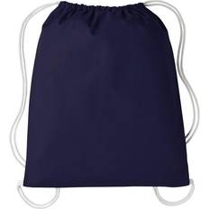 Solid Colours Gymsacks Nutshell Drawstring Gymsac - French Dark Navy/Natural