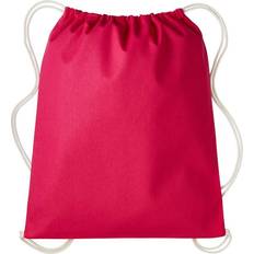 Nutshell Drawstring Gymsac - Hot Pink/Natural