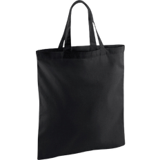 Negro Bolsos de tela Westford Mill Short Handle Bag For Life - Black