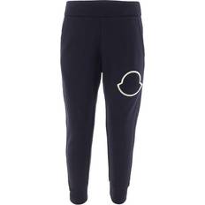 Moncler Bukser Moncler Kid's Logo Sweatpants - Night Blue