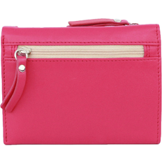 Eastern Counties Leather Isobel Purse - Pink/Cream