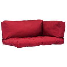 vidaXL 44655 3-pack Coussin de chaise Rouge (103x58cm)