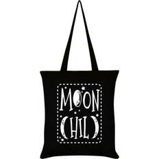 Svarte Stoffvesker Grindstore Moon Child Tote Bag - Black