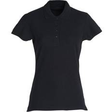 Clique Women's Plain Polo Shirt - Black