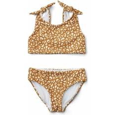 Polyester Maillots de bain Liewood Bitte Bikini Set - Mini Leo/Golden Caramel