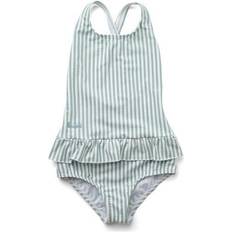 1-3M Badedrakter Liewood Liewood Amara Swimsuit SeerSucker - Y/D Stripe Sea Blue/White (LW14114-0935)