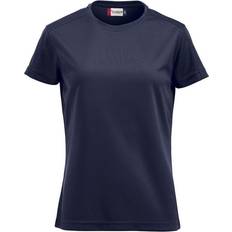 Clique Women's Ice T-shirt - Dark Navy