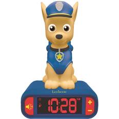 Braun Wecker Lexibook Paw Patrol Chase Nightlight Radio Alarm Clock