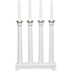 LED-belysning - Röda Adventsljusstakar Konstsmide Candlestick Adventsljusstake 29cm