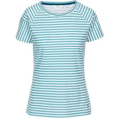 Trespass Ani Women's Printed T-shirt - Aquamarine Printed Stripe