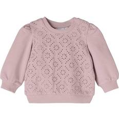 1-3M Tops Name It Daliah Sweatshirt - Violet Ice