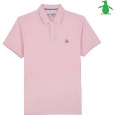 Organic Pique Daddy Polo Shirt - Parfait Pink 