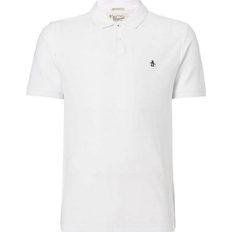  Organic Pique Daddy Polo Shirt - Bright White 