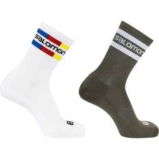 Salomon 365 Crew 2-Pack Socks - White