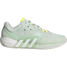 Adidas 41 ½ Trainingsschuhe Adidas Dropset W - Linen Green/Cloud White/Beam Yellow